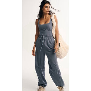 FP Movement by Free People Inbound Onesie NWT XS Misty Blue Sold Out